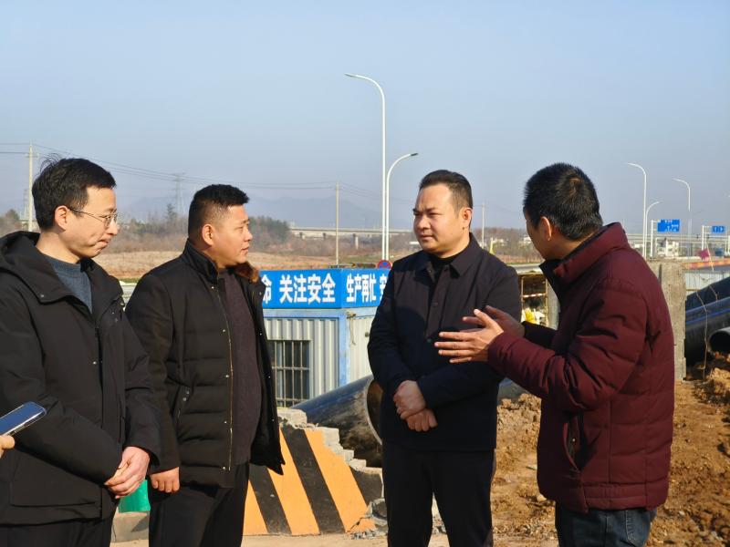 市工业和信息化局赴黄山高新区调研重点项目建设情况